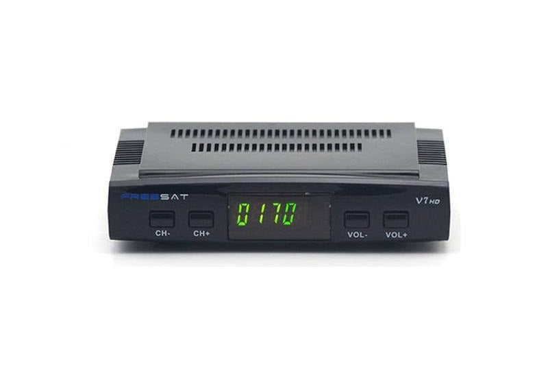 Receptor Digital Freesat V7 Hd Cs Com Antena Wi-fi Entrada Vhf - Uhf