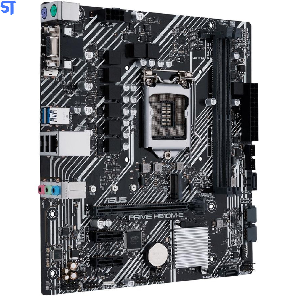 Placa Mãe Asus Prime H510M-E Intel Soquete LGA 1200