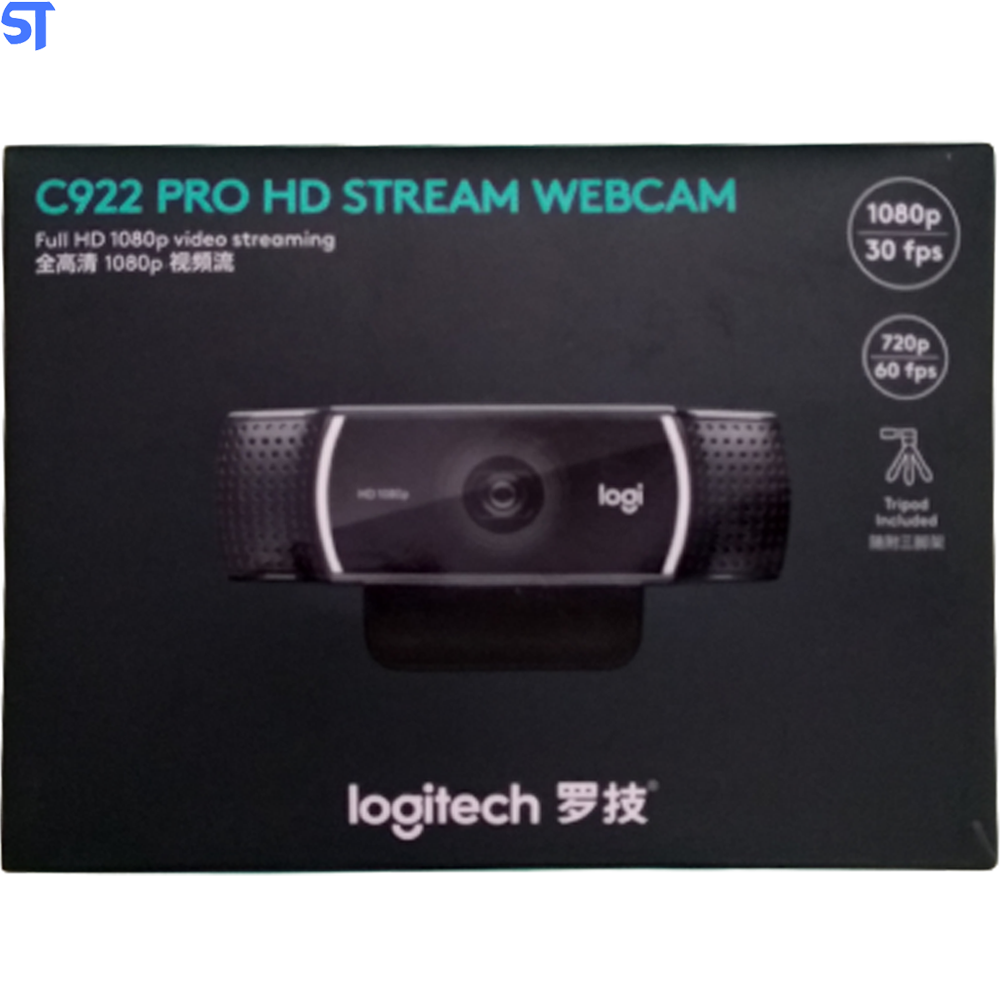 Webcam Full HD Logitech Pro Stream C922 PRO Usb HD 1080p