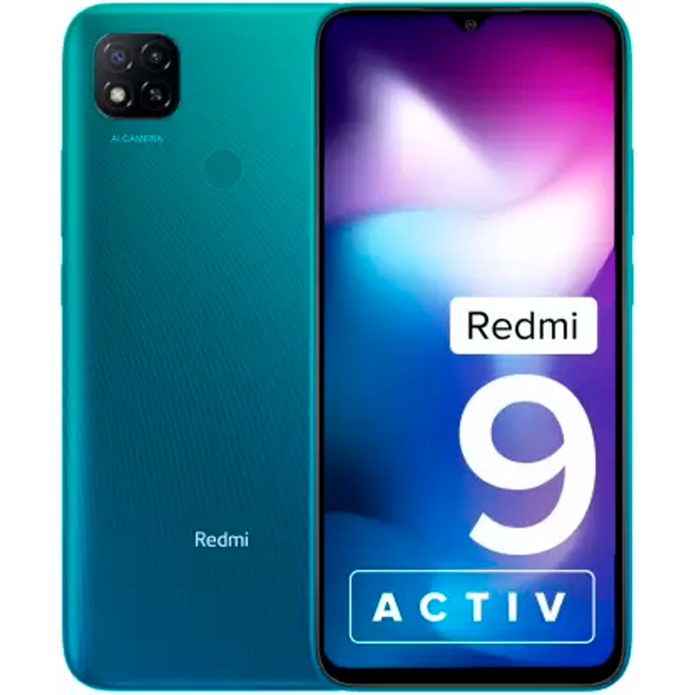 Smartphone Xiaomi Redmi 9 Activ 128 Gb 6 Gb Ram MZB0A0SIN Coral Green