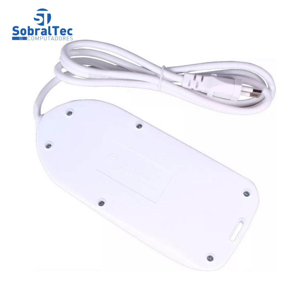 Filtro De Linha Extensão Elétrica 8 Tomadas 1.5Mt Com Interruptor Knup Sl7508