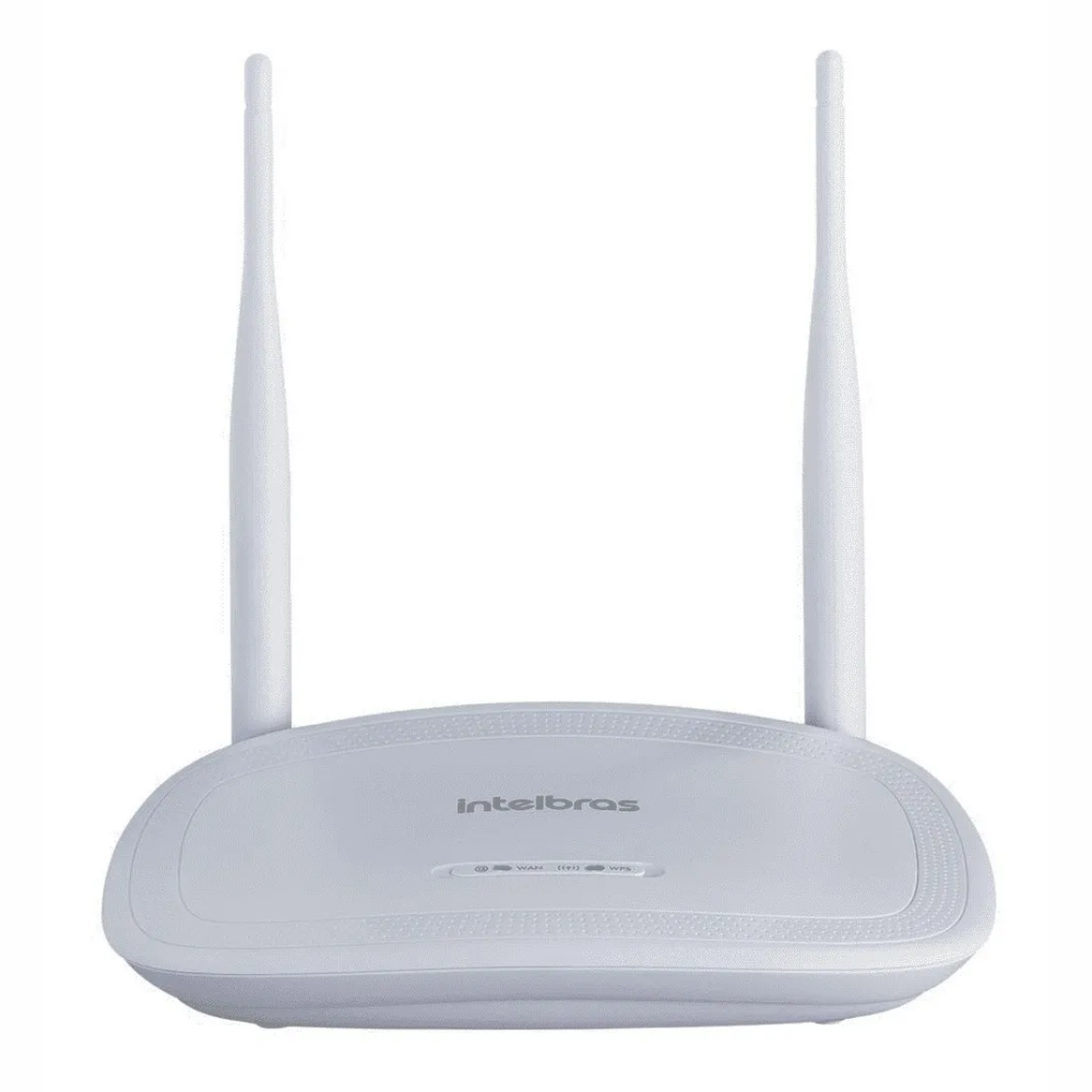 Roteador Intelbras IWR 3000N 2 Antenas 4 Portas Fonte Paralela Usado Sem Caixa