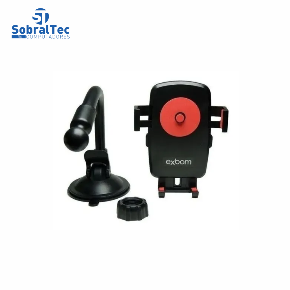 Suporte Para Celular Veicular Com Ventosa Universal Cj-20