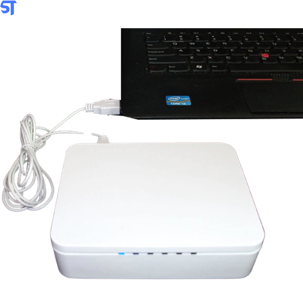 Sistema De Segurança Com 6 Portas USB Para Exposição De Notebook