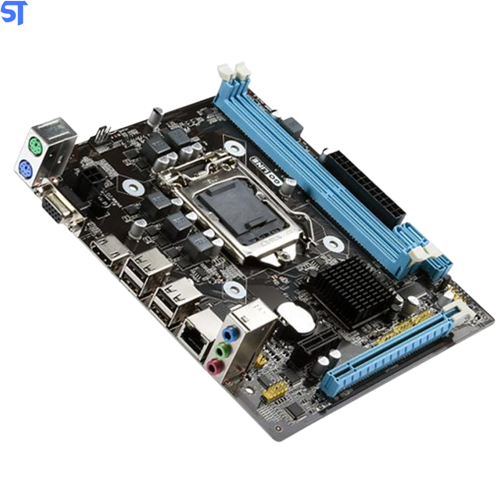 Placa Mãe Soquete 1156 -DDR3 GoLine H55 GL-H55-MA 1ª Geração