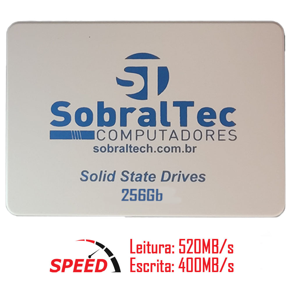 Computador Core i3 2100 Com HD SSD 256GB- Memória Ram 4GB Gab C3Plus