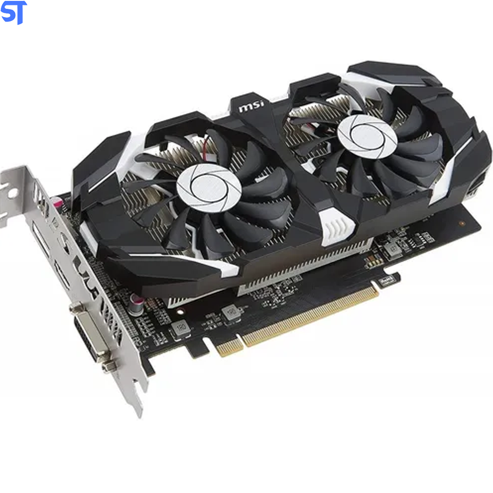 Placa de Vídeo Msi GeForce GTX 1050 Ti OC DUAL FAN 4GB GV-N105TOC-4GD GDdr5 PCI-EXP - MSI