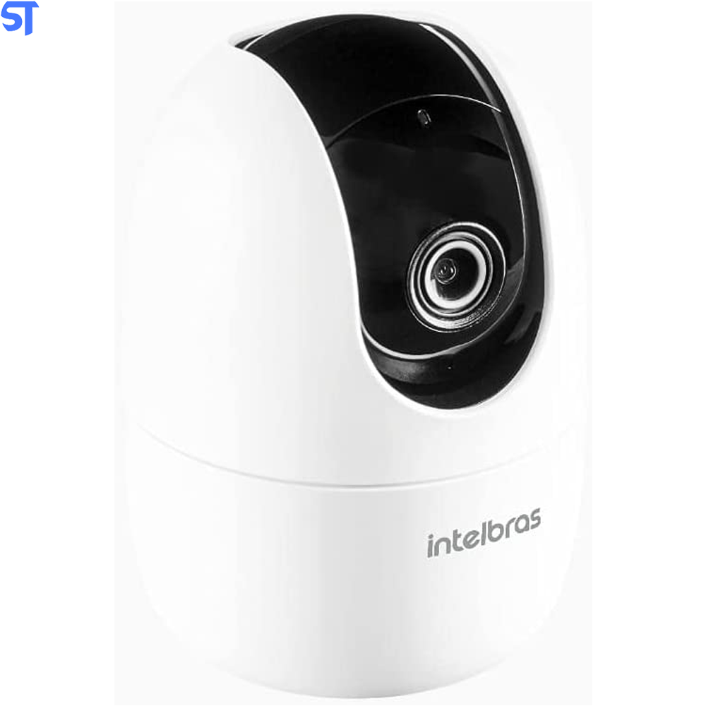 Câmera de Vídeo Intelbras IM4C Com Cartão SD 32GB -Wi-Fi Full HD com Zoom Digital 16x, Ângulo de Visão 115° e Alerta de