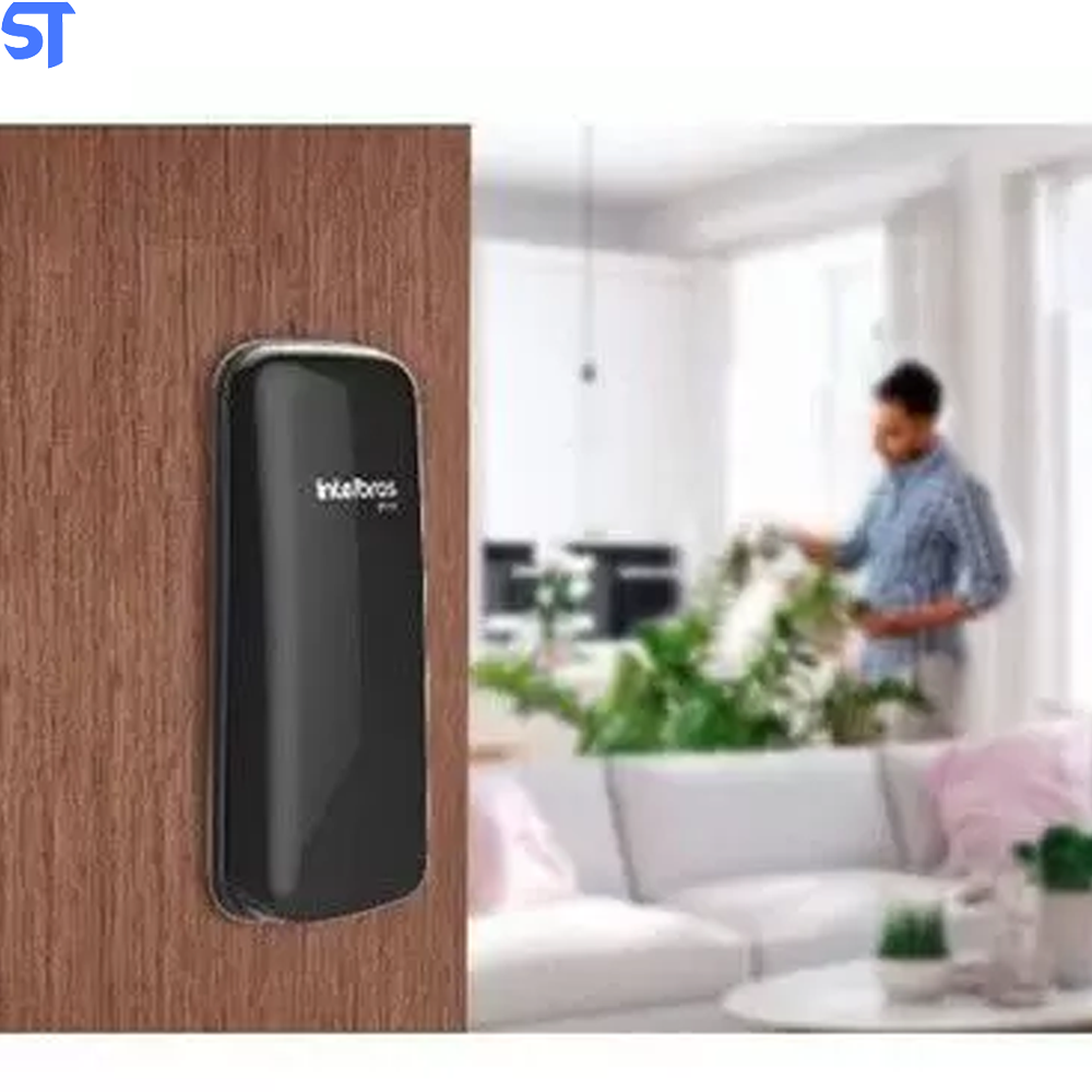 Fechadura Digital Para Uso Interno e Externo FR 10 Preto Intelbras