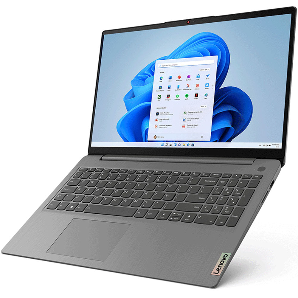 Notebook Lenovo IdeaPad 3i Intel Core i5 8GB - 256GB SSD 15,6” Full HD Windows 11 82MD0007BR