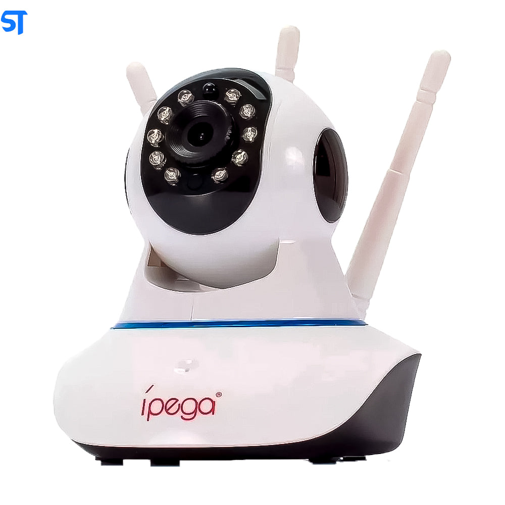 Camera Ip Wifi 360 Graus Com Visão Noturna e Microfone Ípega KP-CA127