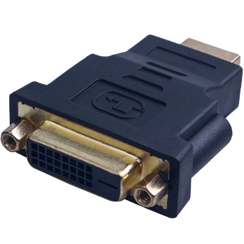 Adaptador Conector Dvi 24+5 Femea x Hdmi Macho - Elistooop