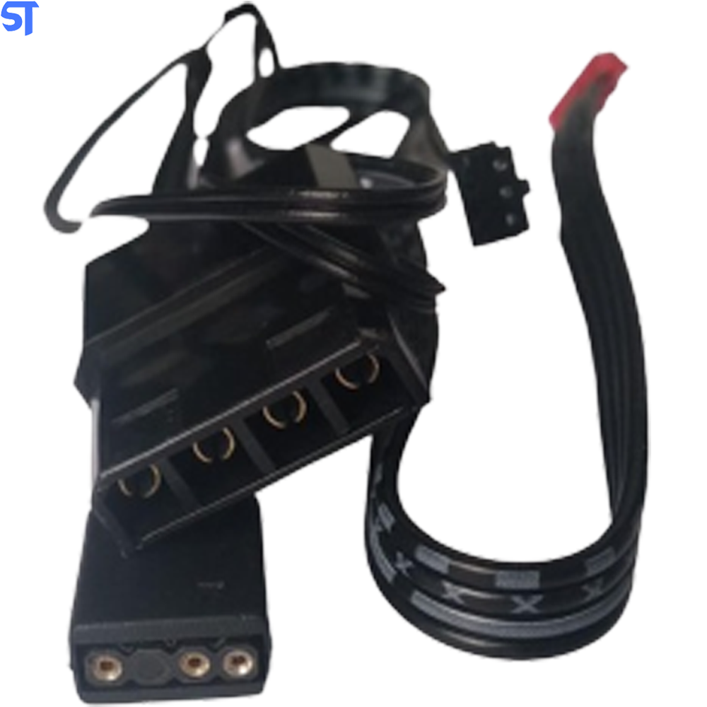 Controlador De Cooler rgb 12cm Com Controle Remoto 12v refrigeração Chassi Silencioso Hub Para Conexão/Sincronização