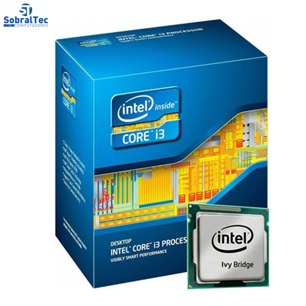 Computador Core i3-3240 HD SSD 128GB Memória Ram 4GB Gabinete C3Tec Com Teclado e Mouse