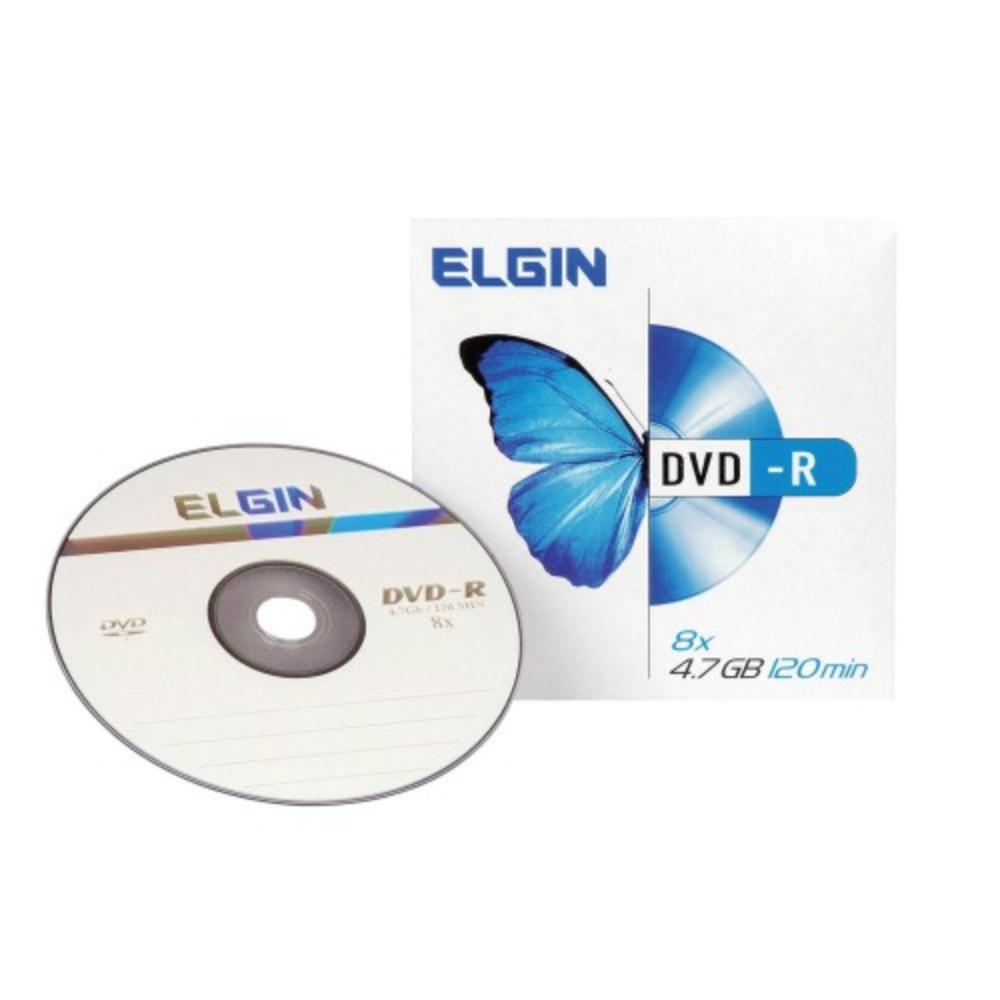 DVD R Elgin 16X 4.7GB 120 Minutos (Unidade) ELE0000000820 50