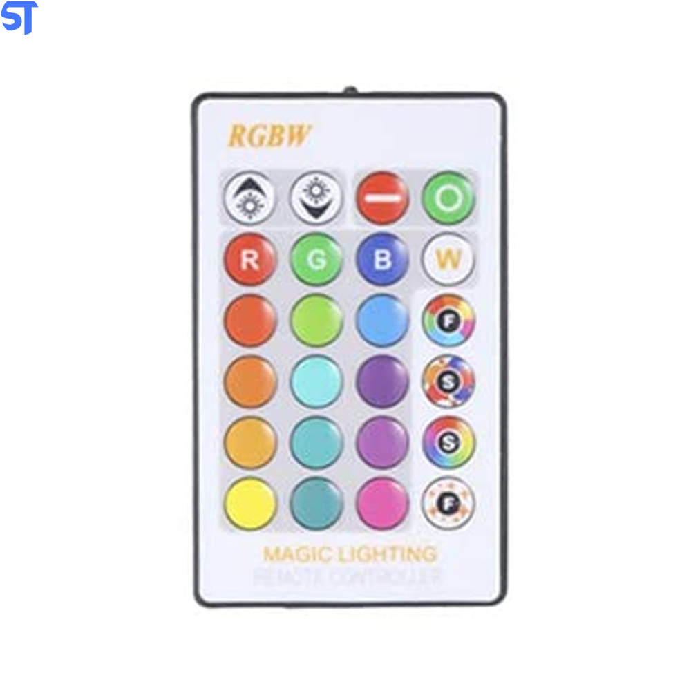 Lâmpada Led Branca RGB Com Controle Remoto Luckfoyou- AC85-265V