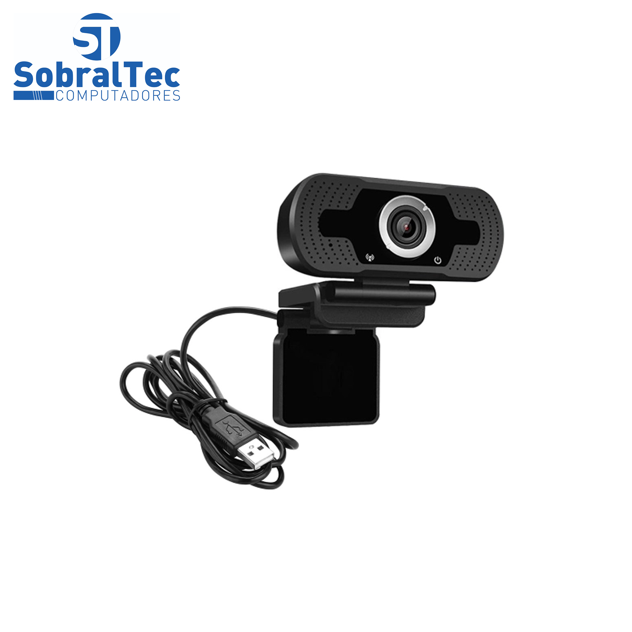 Webcam USB Full Hd 1080p com Microfone CUJMH