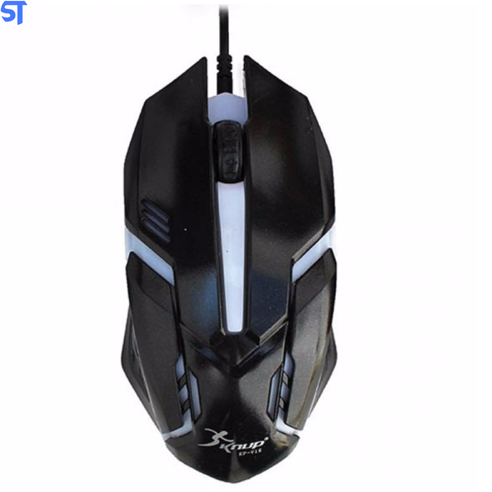 Mouse Gamer USB Knup KP-V15 - Preto