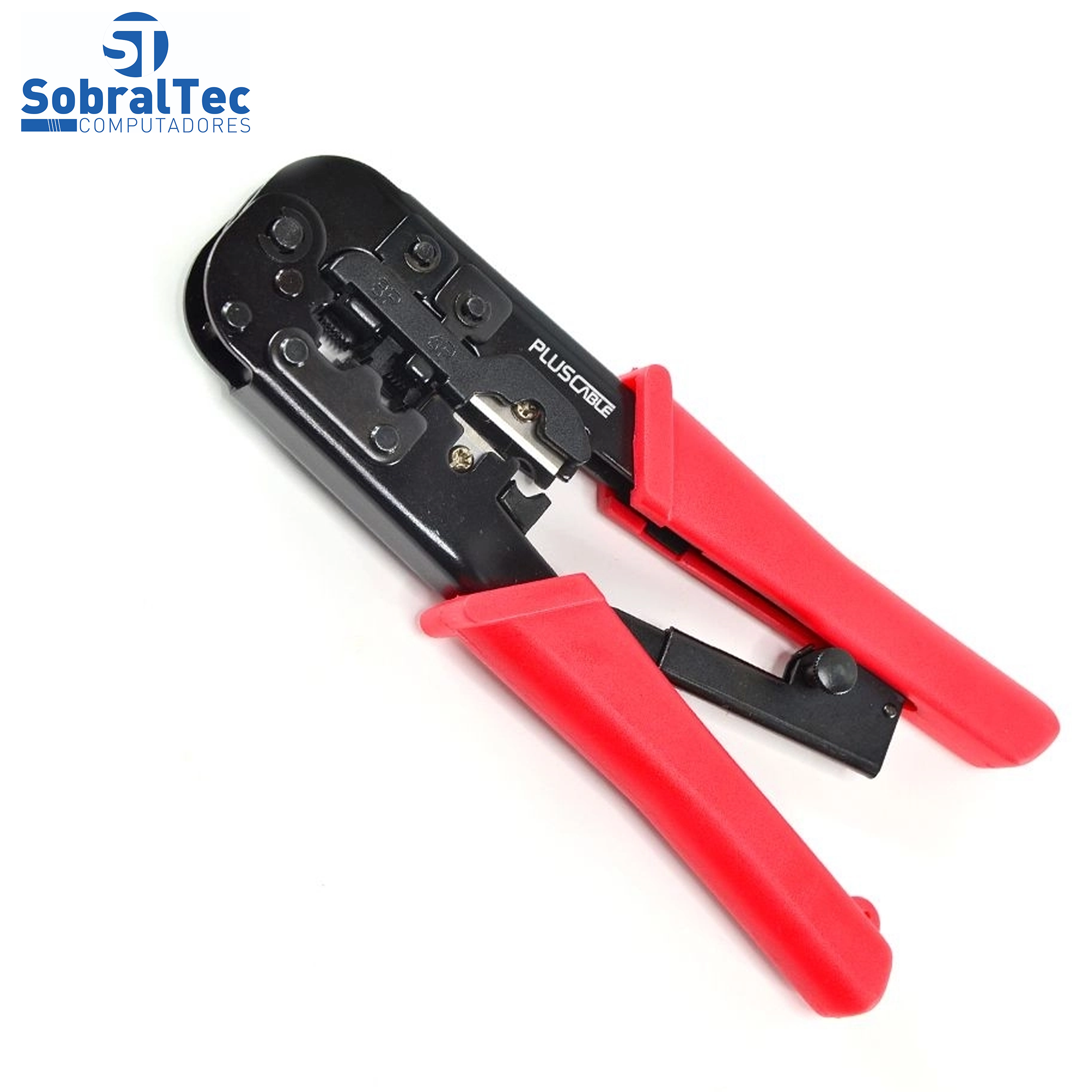 Alicate De Crimpar RJ11/12/45 - 3 em 1- Corta , Decapa e Crimpa LT-C20 PLUSCable