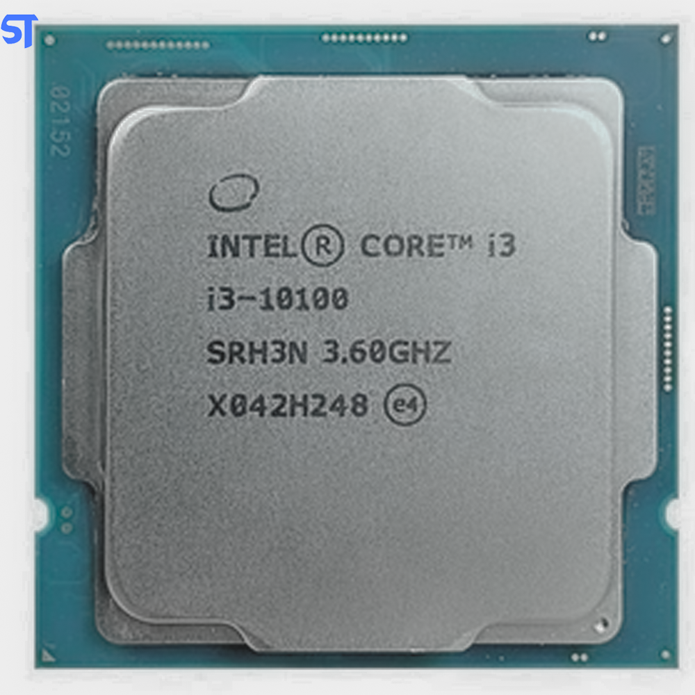 Processador Intel Core i3 10100 10 Geração 6MB/ Soquete 1200  / 3.6GHZ / 4C/ 8T Com BOX