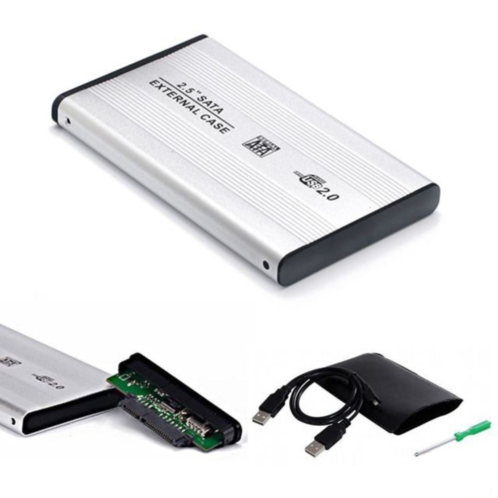 Case para HD de Notebook Usb 2.0 Sata 2.5 External Case