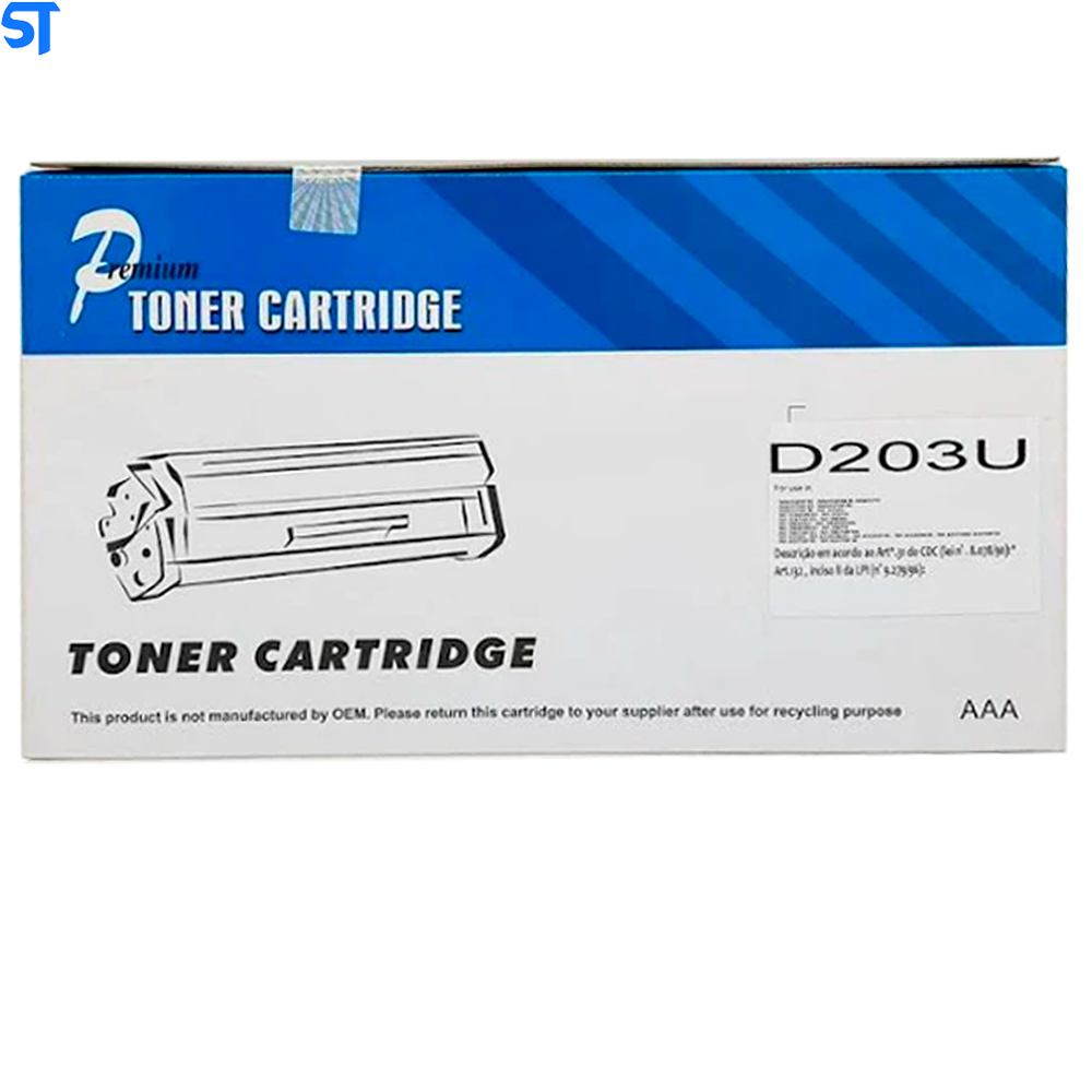 Cartucho Toner Compatível Samsung D203U (15K) Premium Cartridge