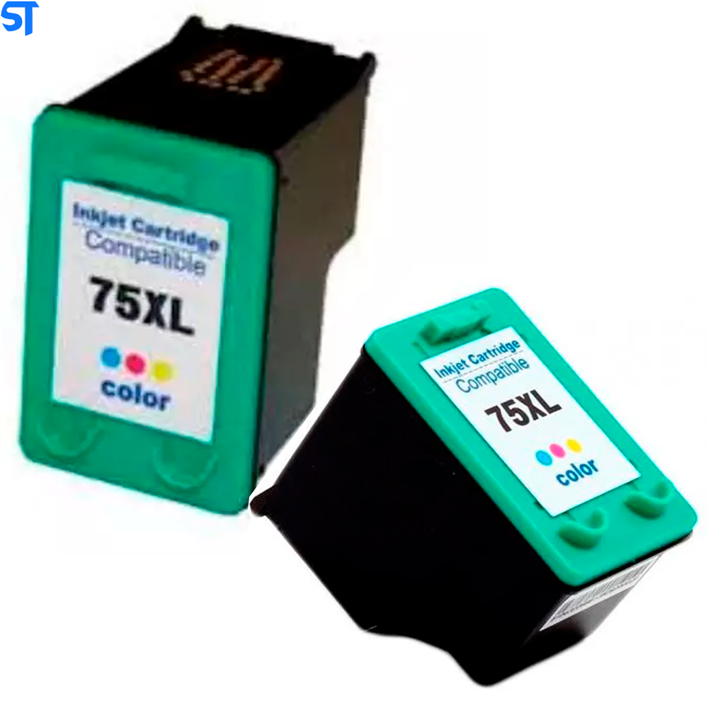 Cartucho hp 75XL Colorido Compatível