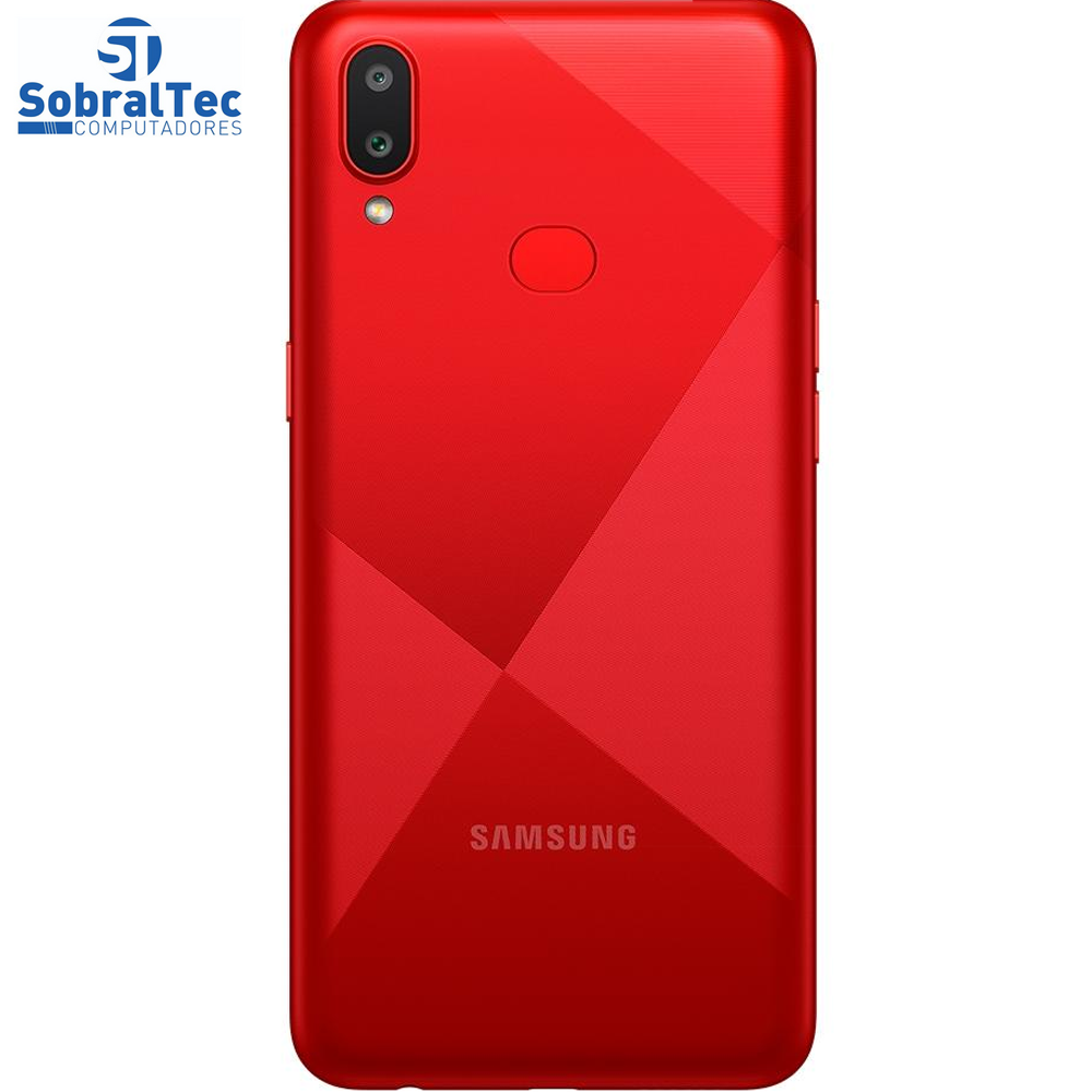 Smartphone Samsung Galaxy A10s 32GB RAM 2GB Octa-Core 13MP Vermelho Absurdo - SM-A107MDRRZTO