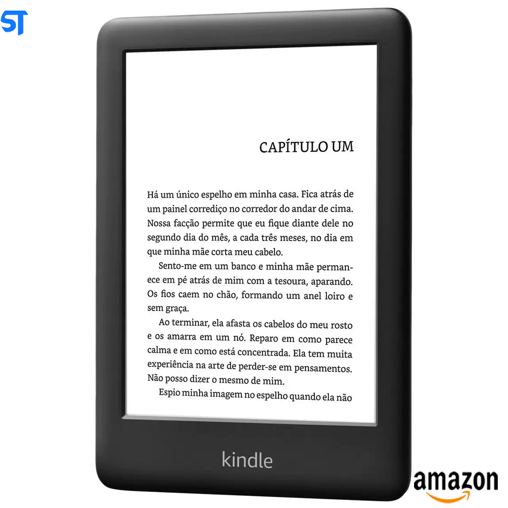 Kindle 10a. Geração Tela de 6,8” Com Bateria de Longa Duração - Cor Preta