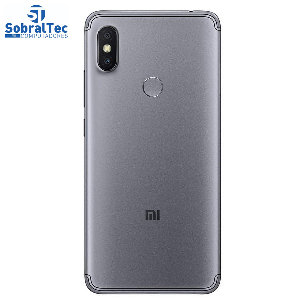Smartphone Xiaomi Redmi S2 Tela 5.99" Dual-Camera 12/5MP + frontal 16MP (Cinza 4/64GB)