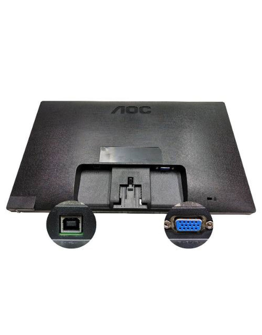 Monitor Led 15,6" Widescreen Vga Preto AOC E1670swu-e