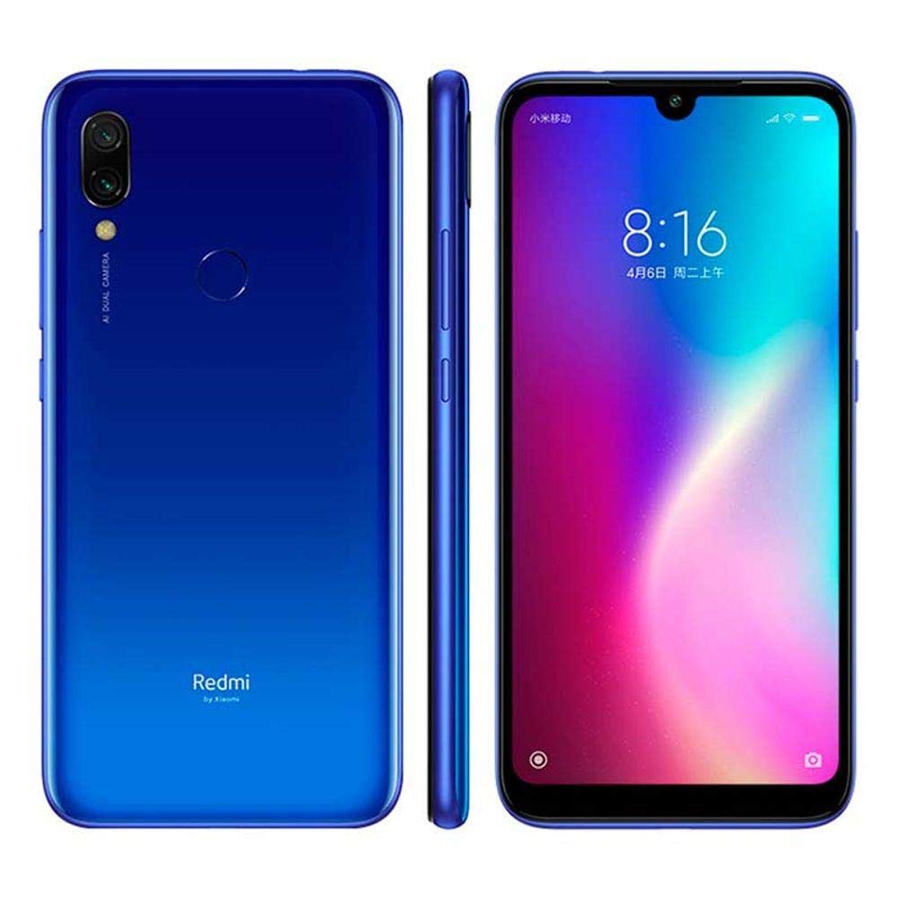 Celular Smartphone Xiaomi Redmi 7 Tela 6.26 Pol- 3GB-32GB Dual SIM Versão Global Blue