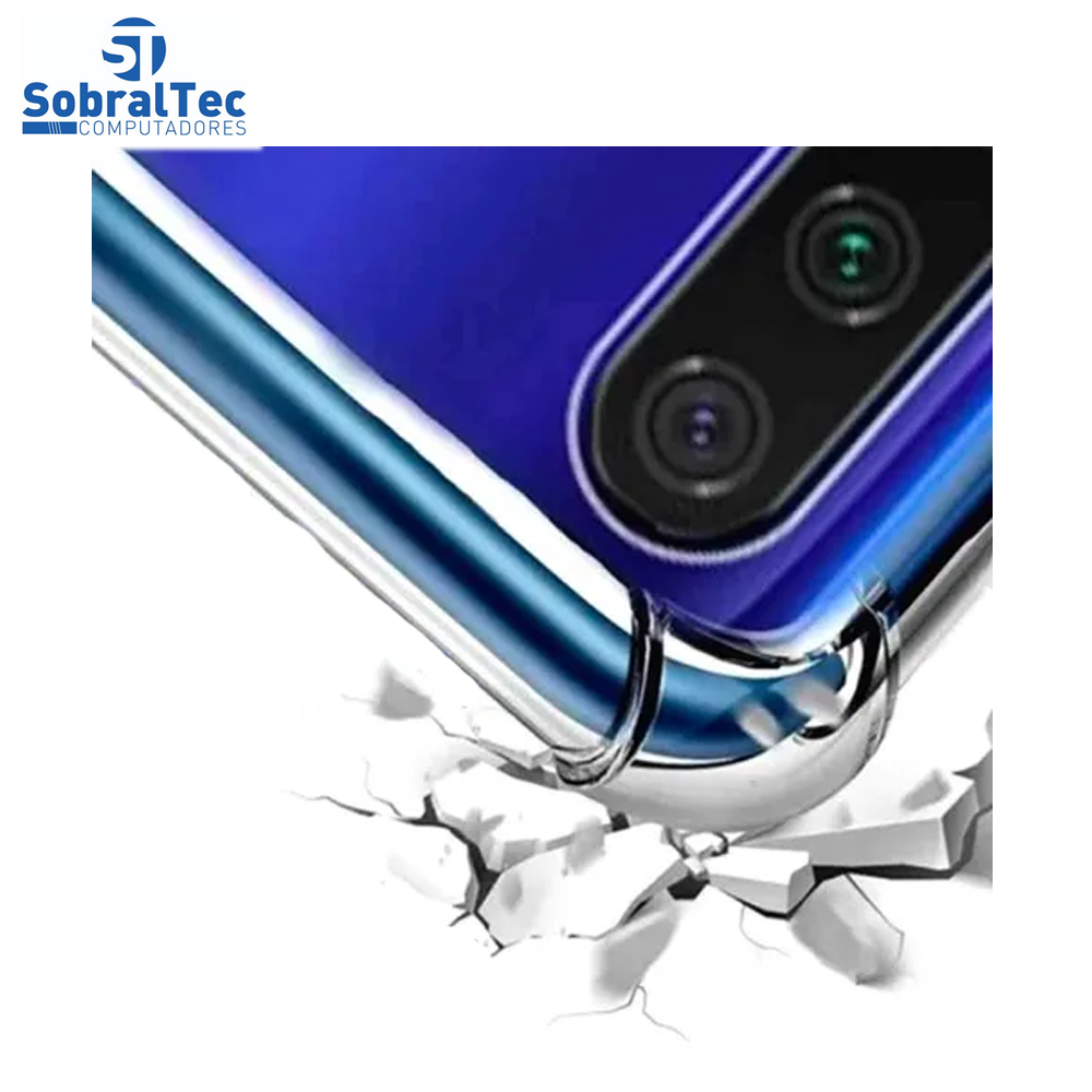 Case De Silicone Transparente  Anti Impacto Para Samsung Galaxy A01 Core