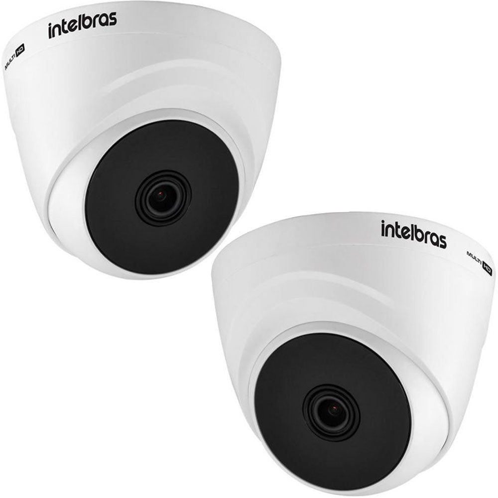 Câmera de Segurança Multi HD Intelbras VHD 1220 Dome G6 Full HD 1080p Dome Infravermelho Lente 2,8mm
