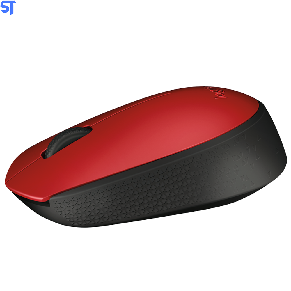 Mouse Logitech Wireless M170 Vermelho