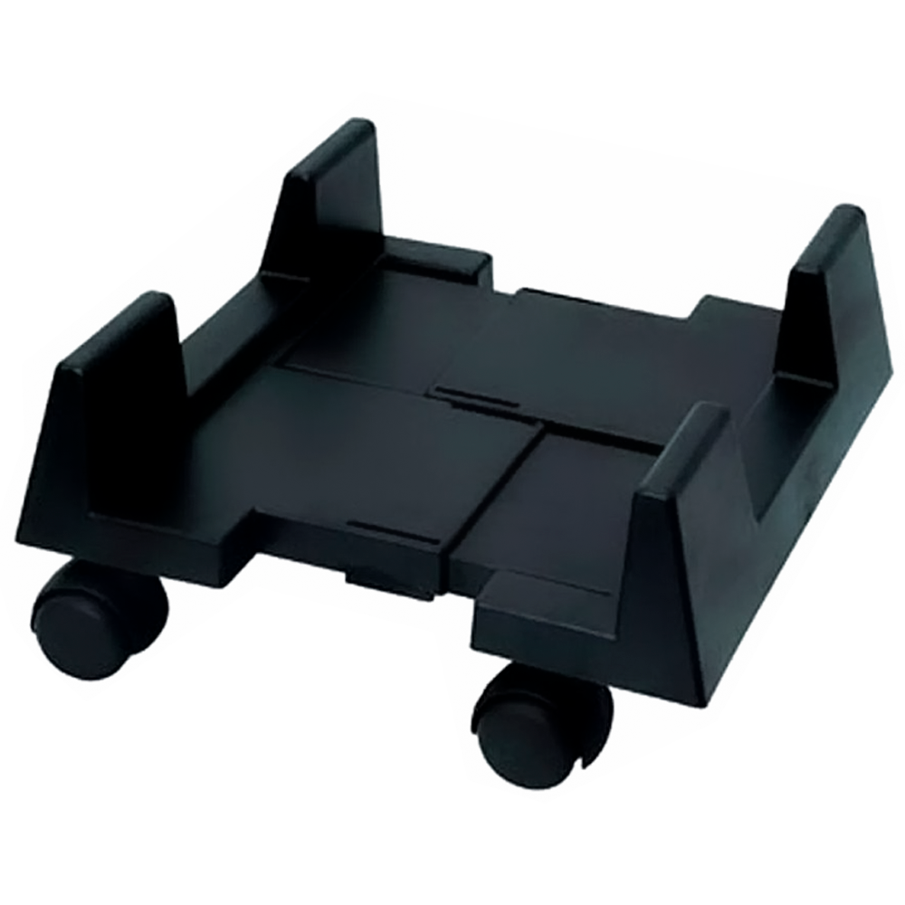 Suporte Para Gabinete Cpu Com Rodinhas e Regulagem Plástico MD9