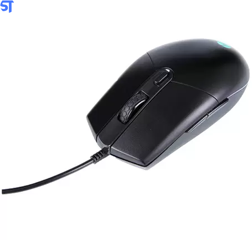 Mouse Gamer USB M260 6400DPI RGB HP -  Preto