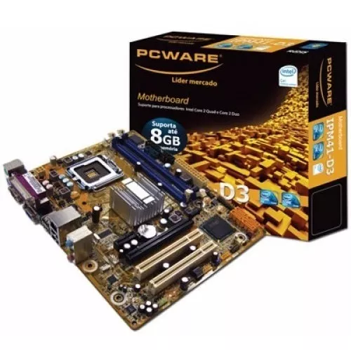 Placa Mãe Lga 775 Ddr2/800 Mod P4I945 V1. 0A Akonni