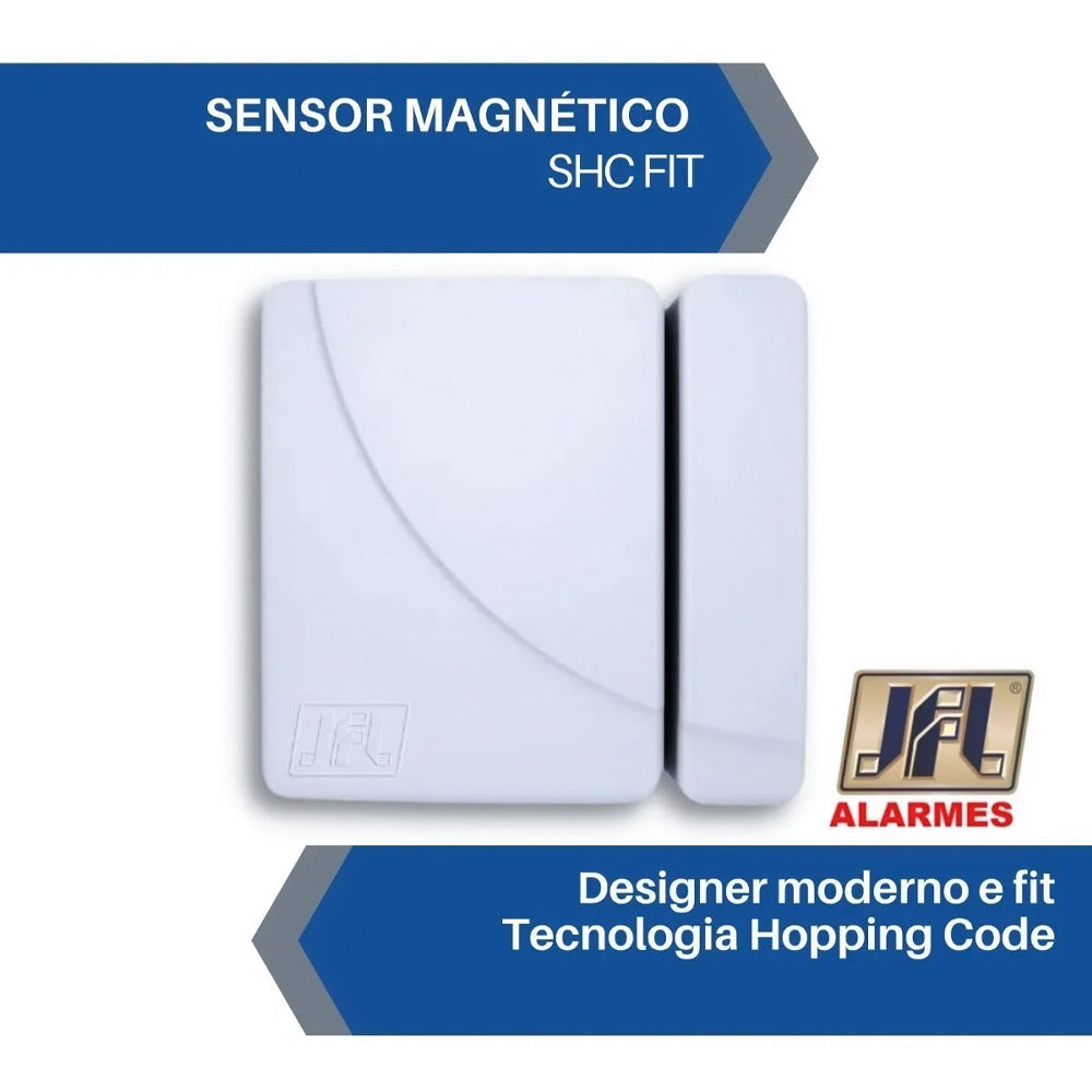 Sensor Abertura Magnetico Porta E Janela Sem Fio Shc Fit Jfl