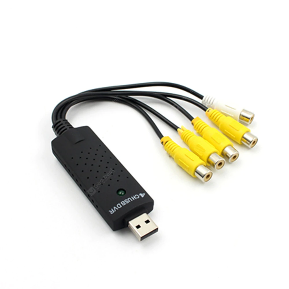 Easycap Capture DVR USB 4 Canais - Mini DVR