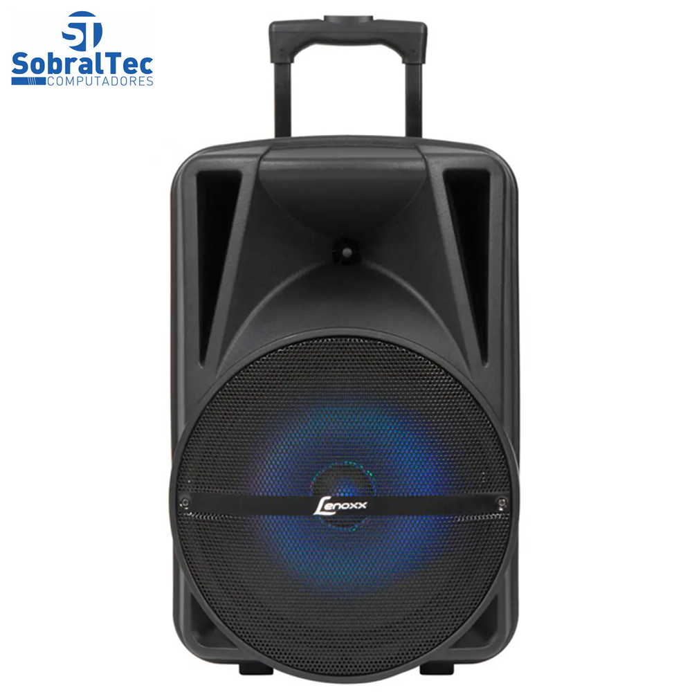 Caixa de Som Bluetooth Lenoxx CA 340 - Amplificada 300W USB