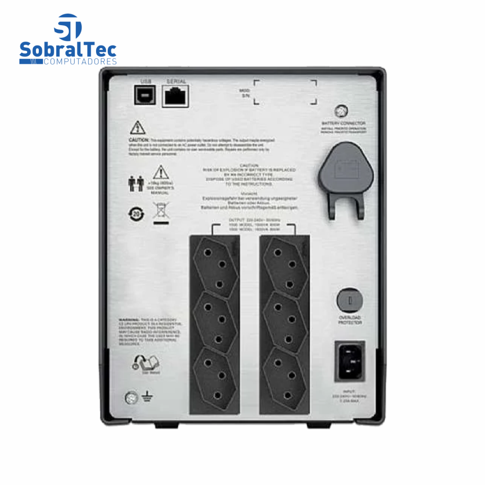 Nobreak Senoidal Smart-UPS APC Smc1000-BR 115/220v 1000VA Brasil