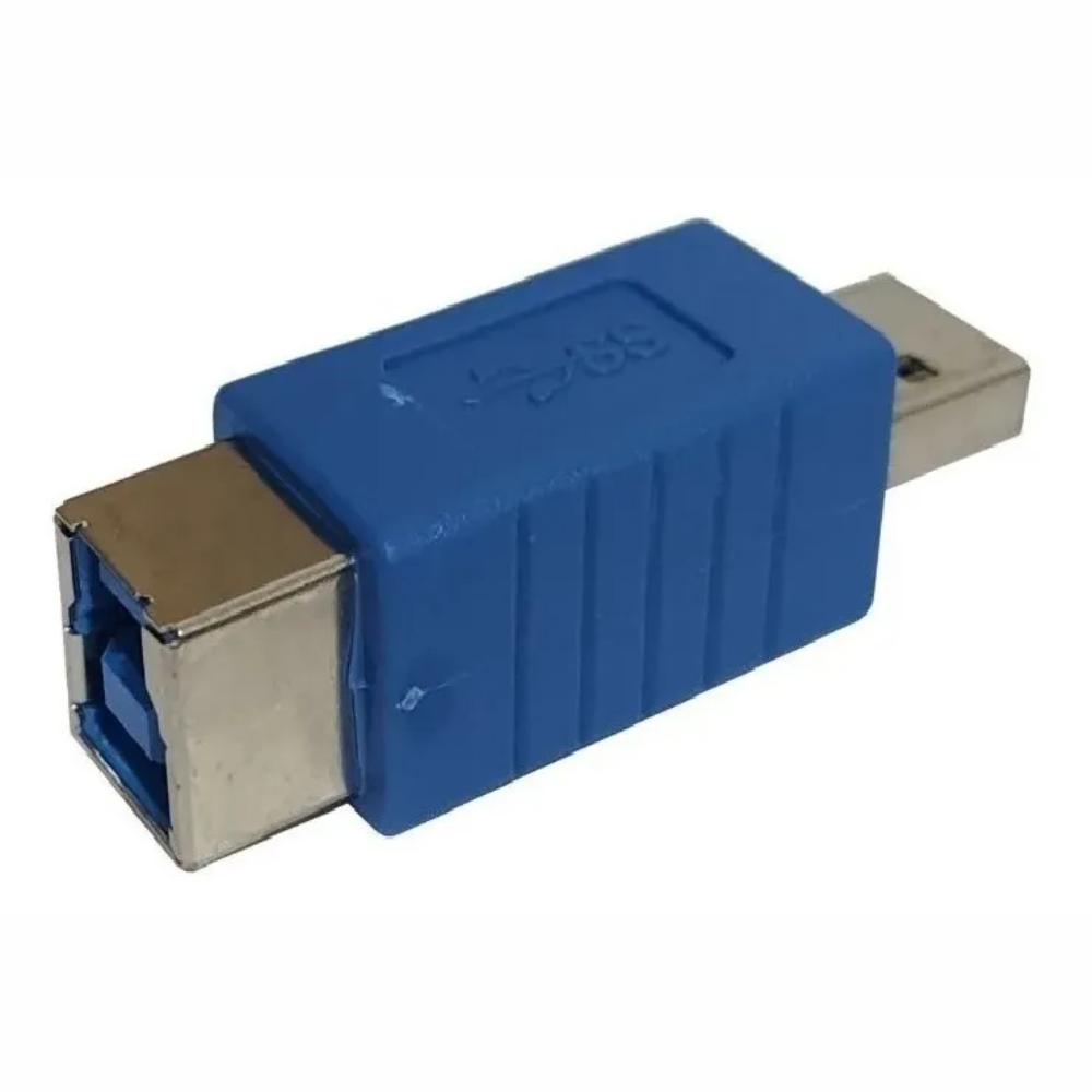 Emenda Adaptador Usb x Usb Impressora Azul Tomate Mhc-5211