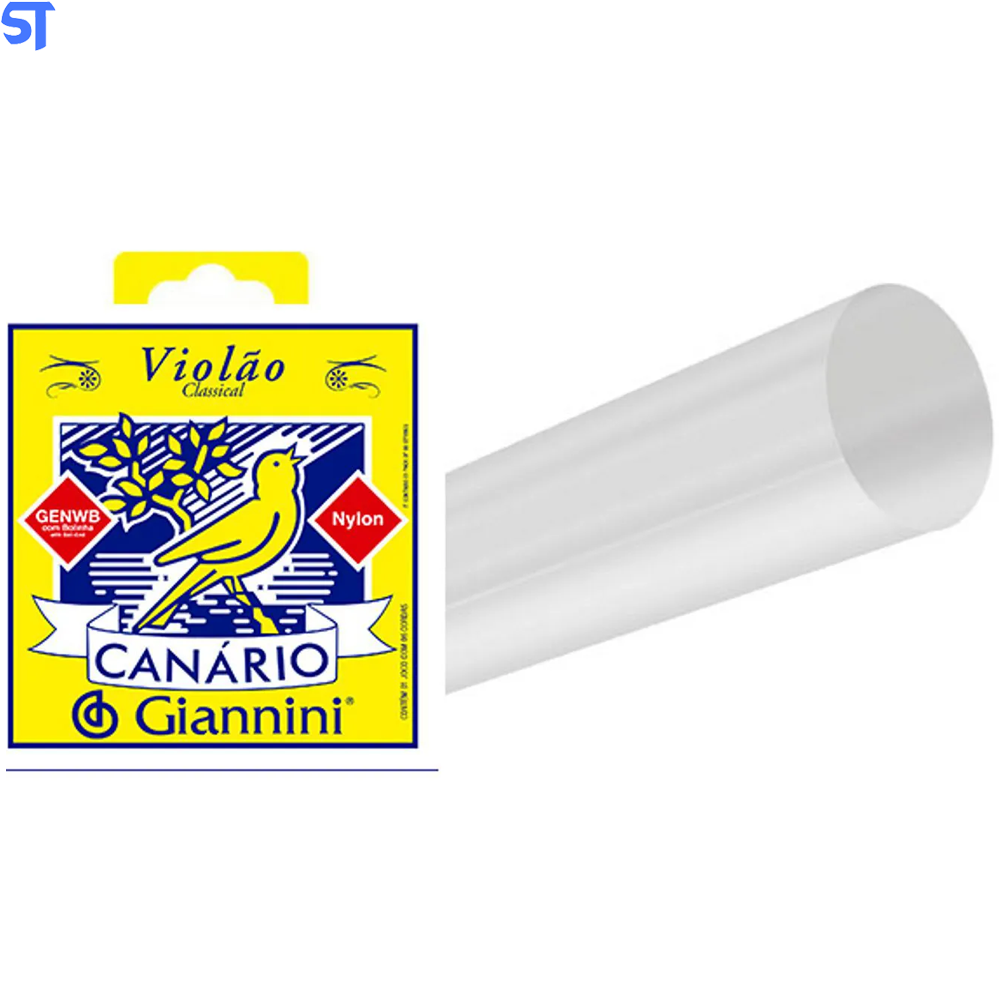 Encordoamento Giannini Violão Canário Nylon Com Bolinha GENWB