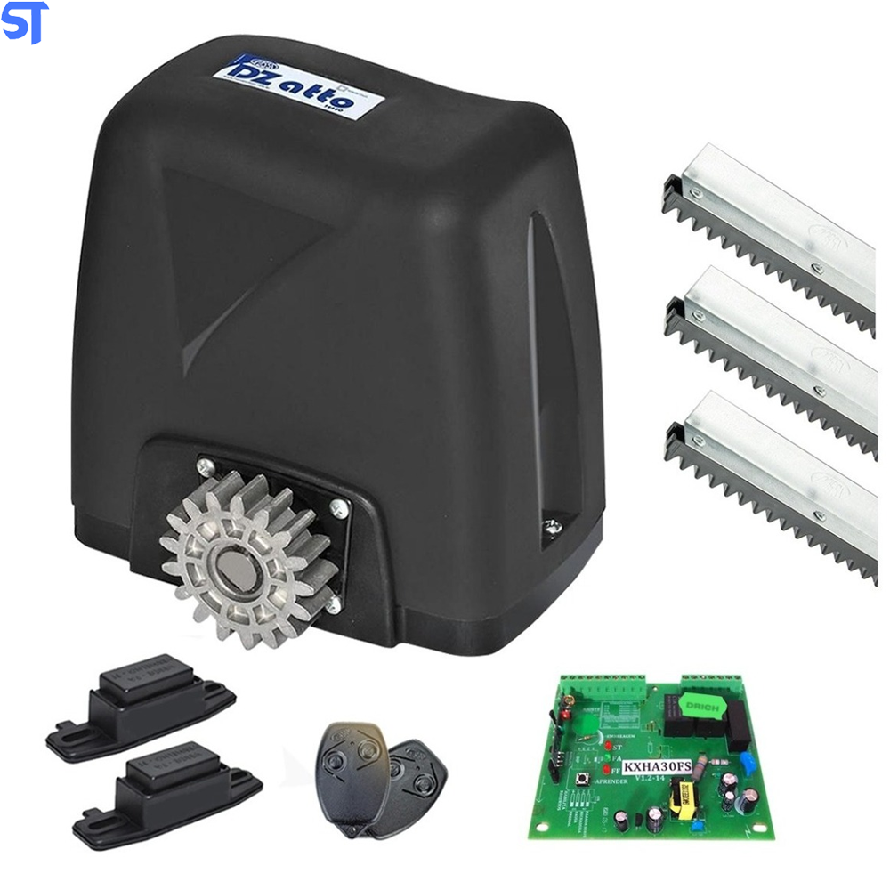 Kit Motor de Portão Deslizante Rossi Dz Atto 36 Turbo 220v 350kg