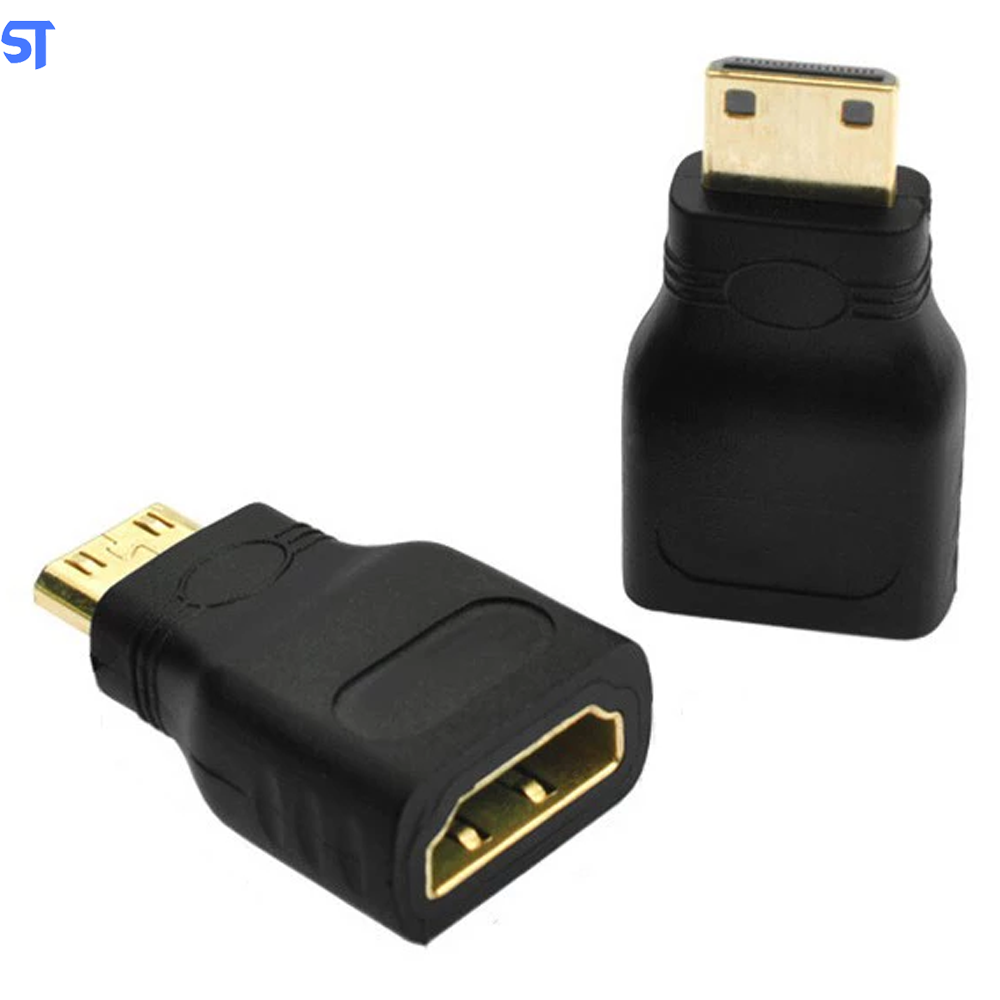Adaptador HDMI Fêmea Para Mini HDMI Macho - SobralTec