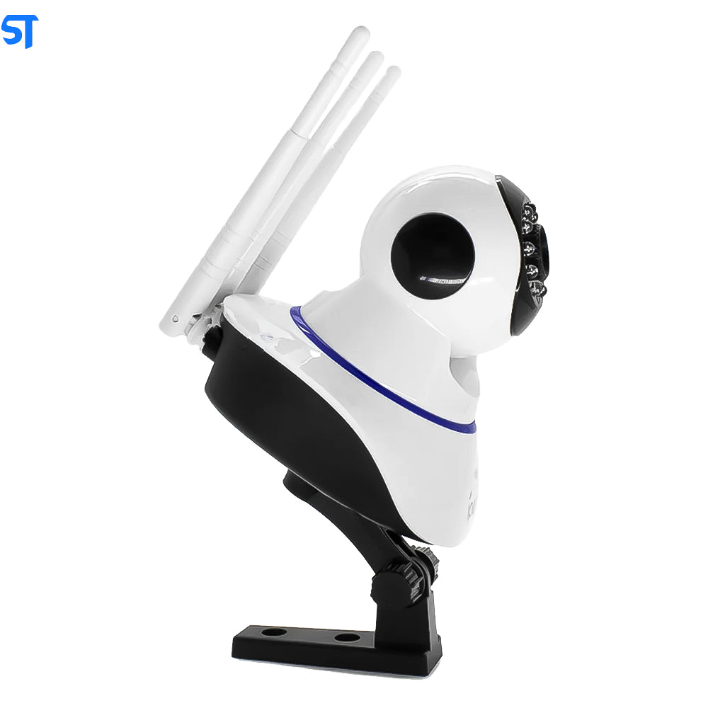 Camera Ip Wifi 360 Graus Com Visão Noturna e Microfone Ípega KP-CA127