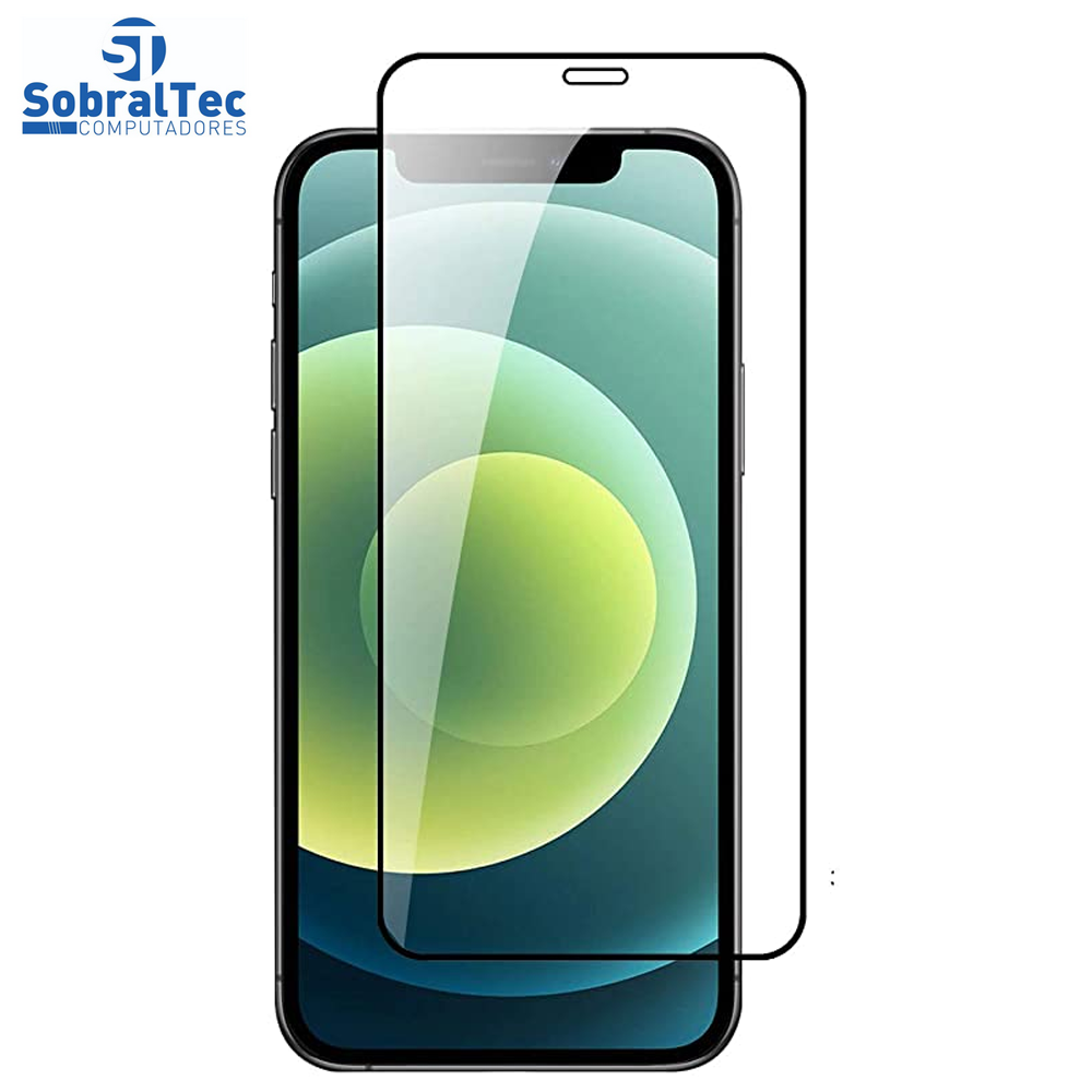 Película De Vidro Protetora 3D Para iPhone 12 Pro