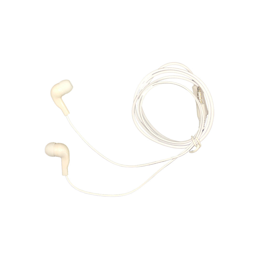 Fone de Ouvido Intra-Auricular Stereo com Microfone H'maston EJ-10 - Branco