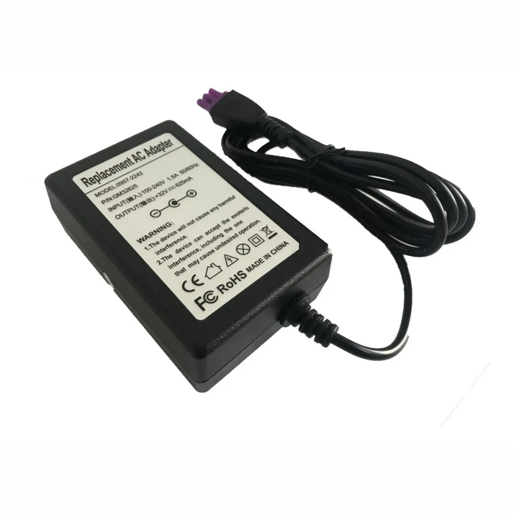 Fonte Para Impressora Hp 32V 625mA 0957-2142- Plug Roxo